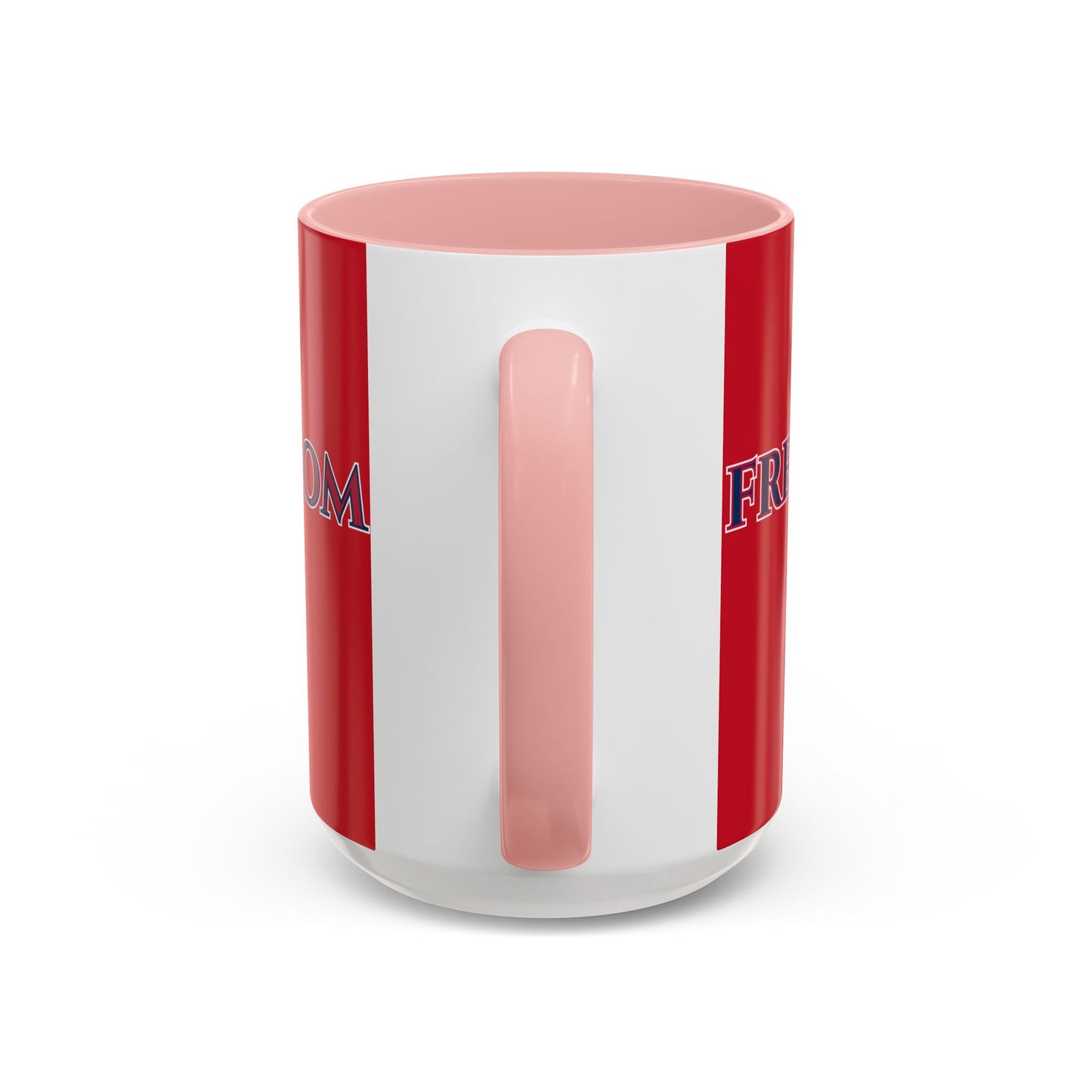 Freedom, Red Accent Mug by theGreenDragonTavern.shop