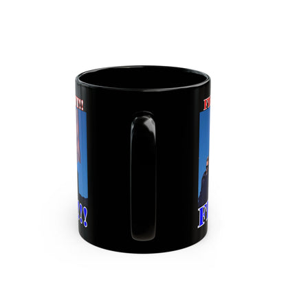 FIGHT! FIGHT!! FIGHT!!! Black Mug by theGreenDragonTavern.shop