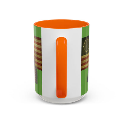 Washington's Earnest Prayer Green Accent Mug by theGreenDragonTavern.shop