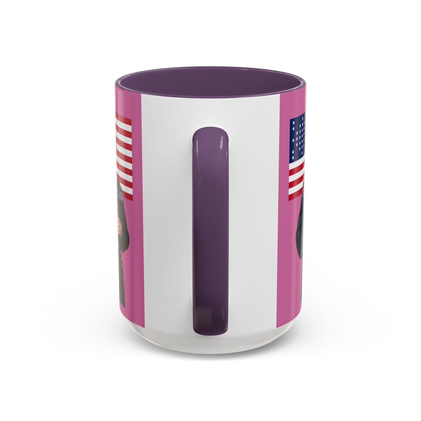 "Traitors and Patriots" Ulysses Grant Pink Accent Mug by theGreenDragonTavern.shop
