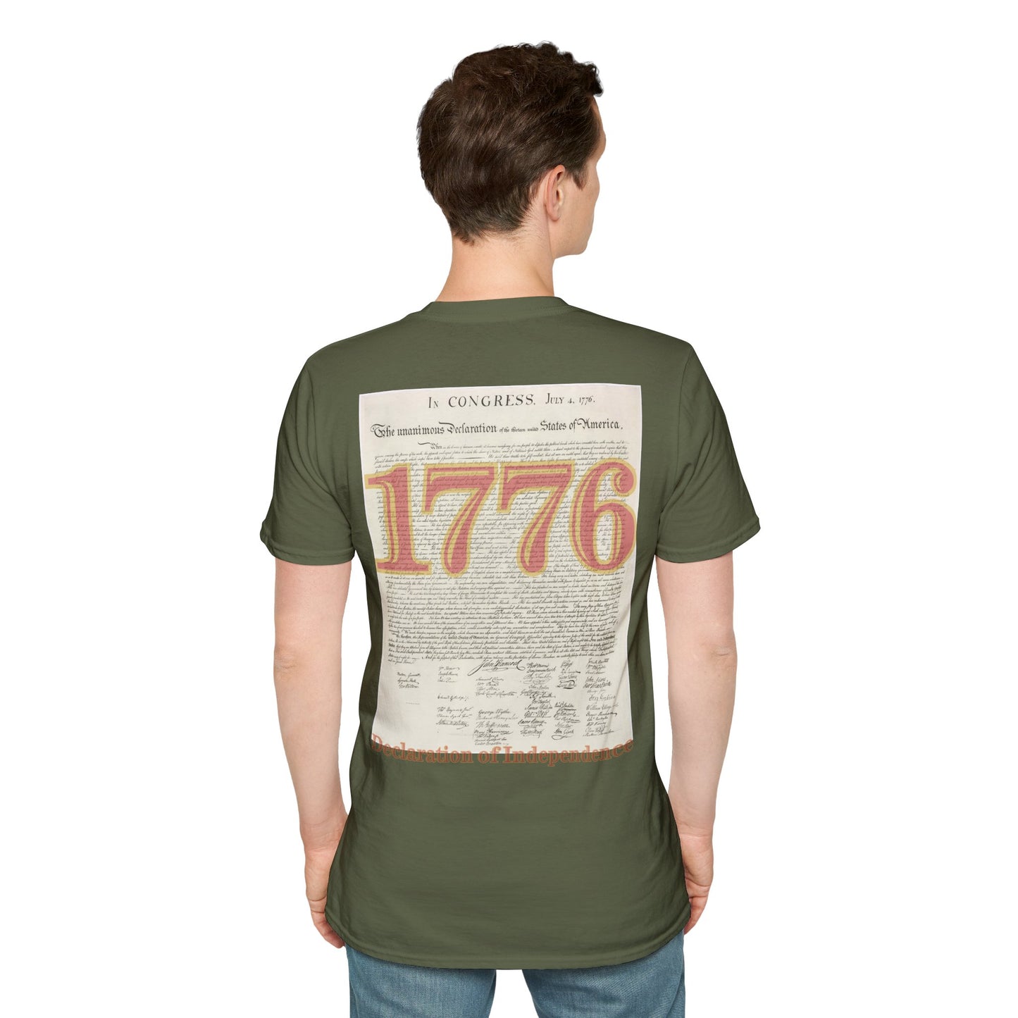 Declaration of Independence Dark colors Unisex T-Shirt by theGreenDragonTavern.shop