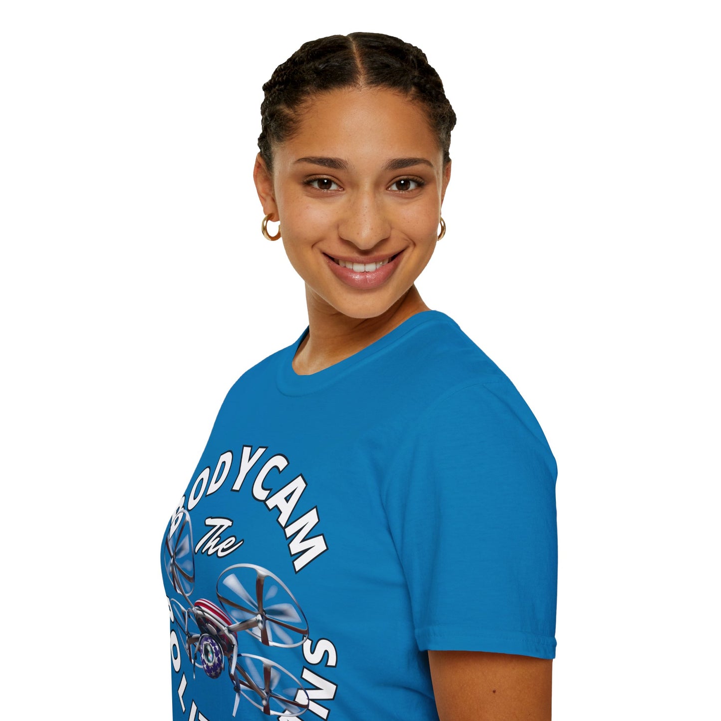 Bodycam the Politicians Drone Dark colors Unisex T-Shirt by theGreenDragonTavern.shop