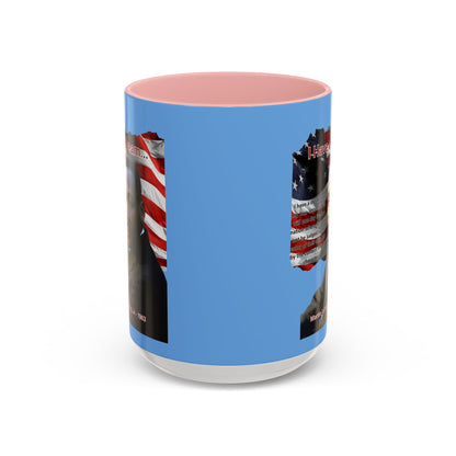 "I Have a Dream" MLKJr Blue Accent Mug by theGreenDragonTavern.shop