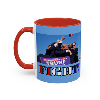 Fight! Accent Mug by theGreenDragonTavern.shop