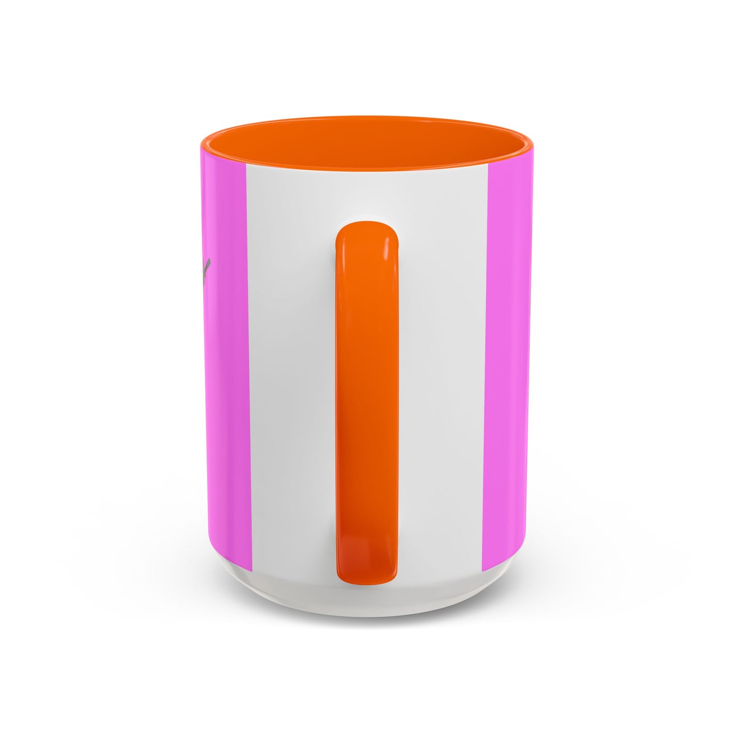 Hula Girl Packin' Heat Pink Accent Mug by theGreenDragonTavern.shop