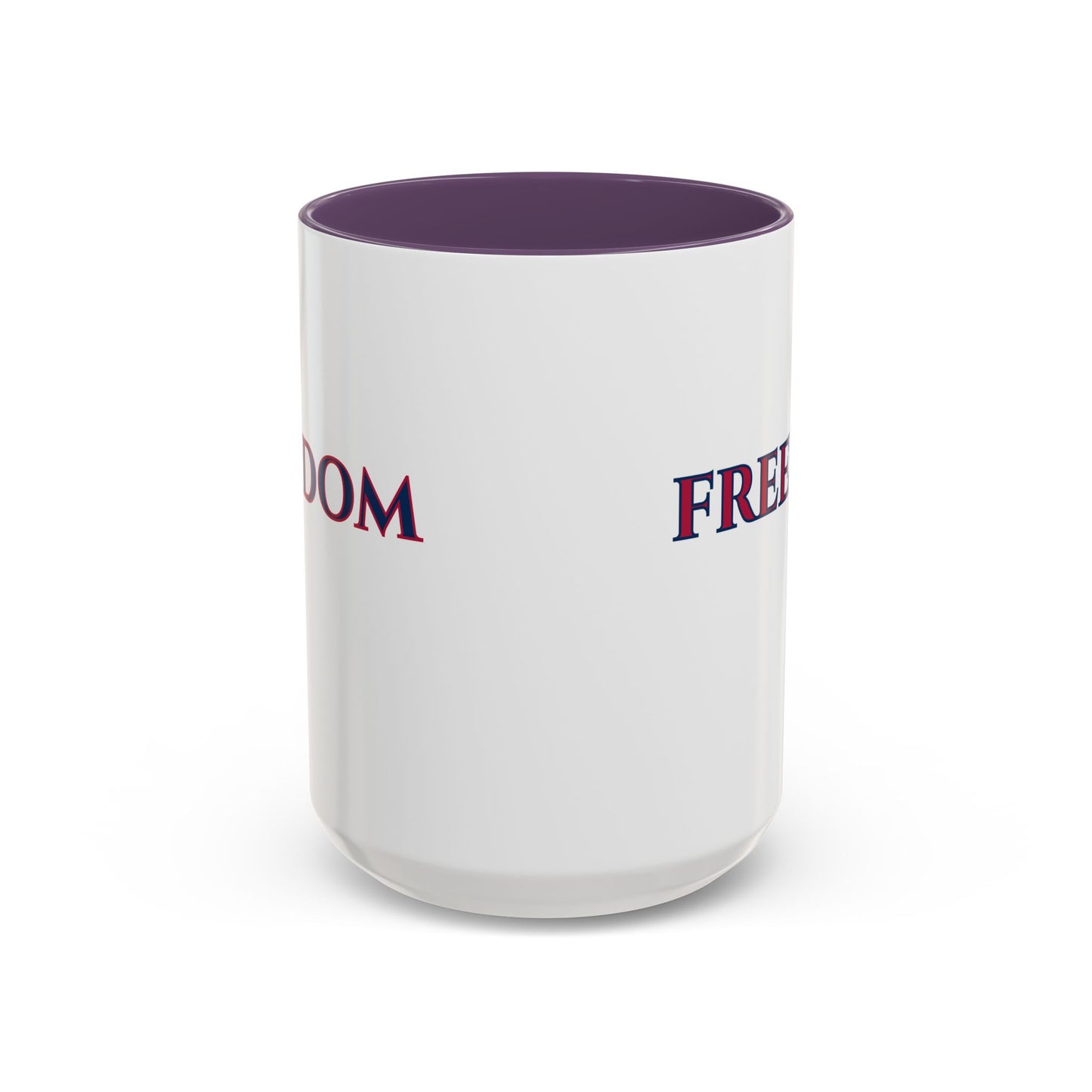 Freedom, White Accent Mug by theGreenDragonTavern.shop