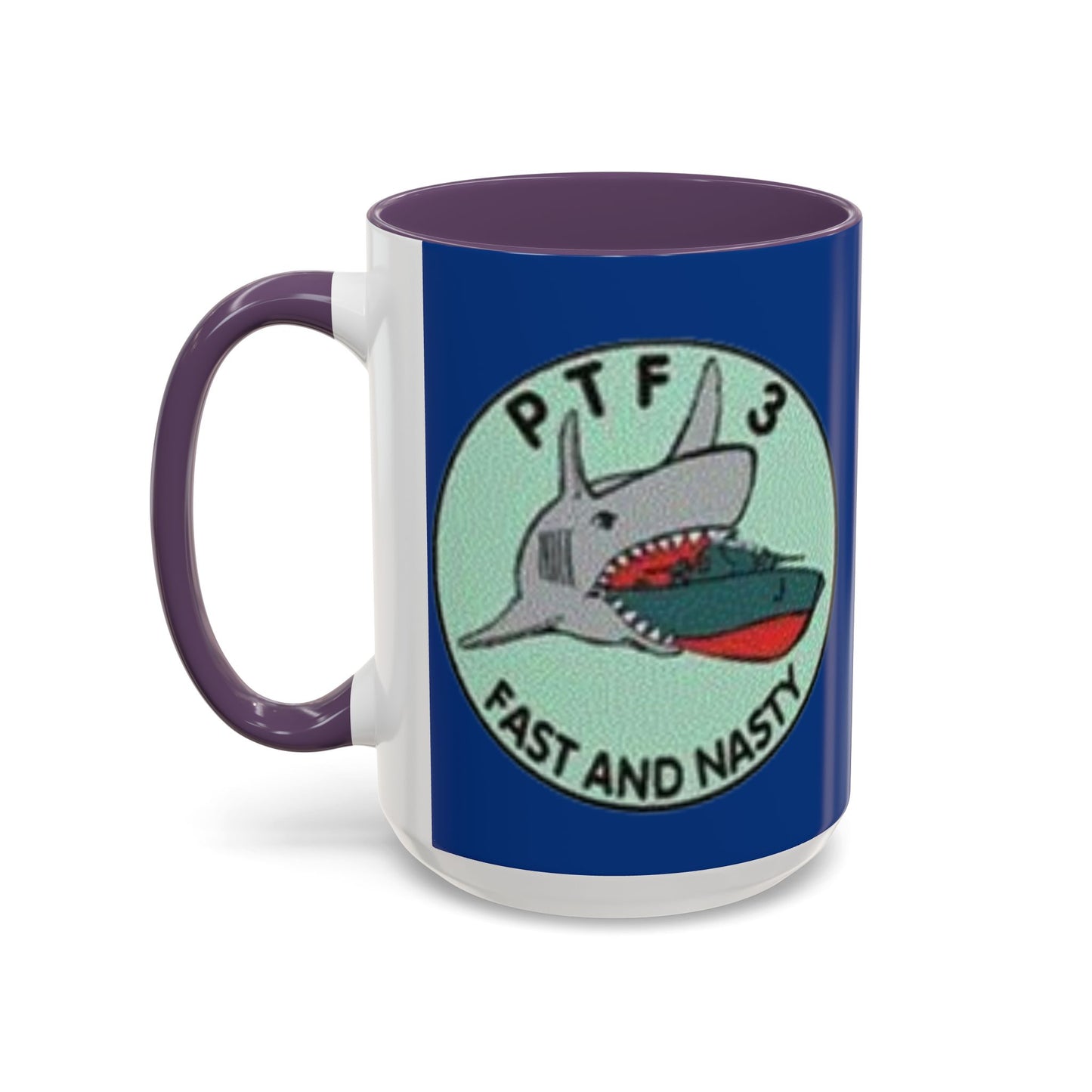 DNASM PTF-3 Blue Accent Mug by theGreenDragonTavern.shop