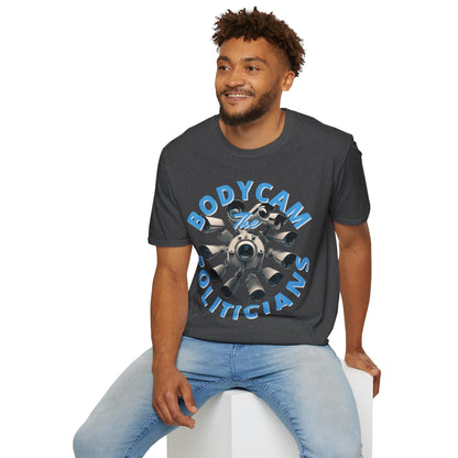 Bodycam the Politicians Cameras Dark colors Unisex T-Shirt by theGreenDragonTavern.shop