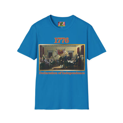 Declaration of Independence Dark colors Unisex T-Shirt by theGreenDragonTavern.shop