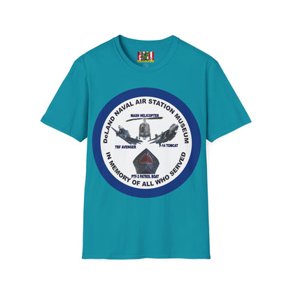 DNASM Student Art Navy Frame Darker colors Unisex T-Shirt by theGreenDragonTavern.shop