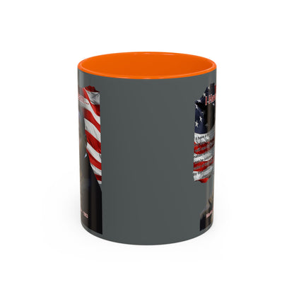 "I Have a Dream" MLKJr Grey Accent Mug by theGreenDragonTavern.shop