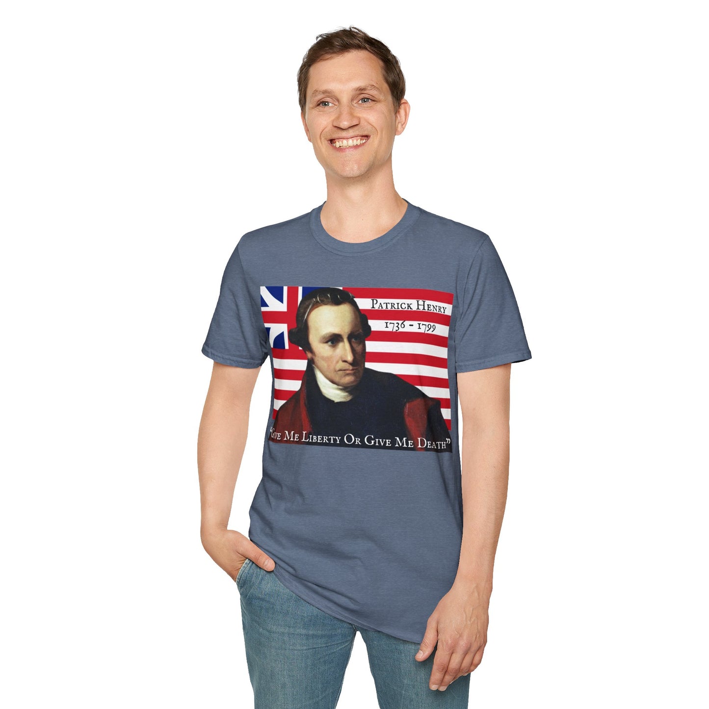 Patrick Henry DKcolors Unisex T-Shirt by theGreenDragonTavern.shop