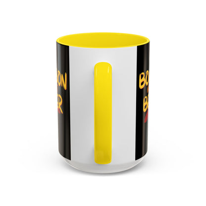 Bourbon makes it better Accent Mug by theGreenDragonTavern.shop