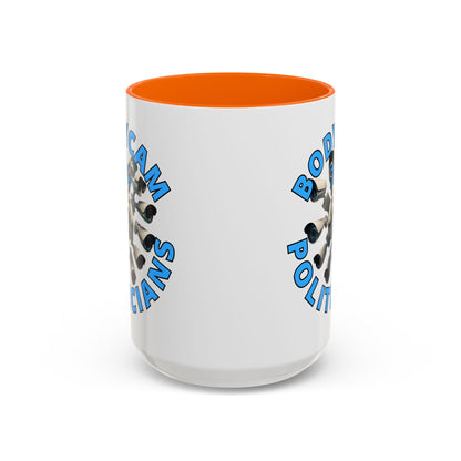 Bodycam the Politicians Cameras White Accent Mug by theGreenDragonTavern.shop