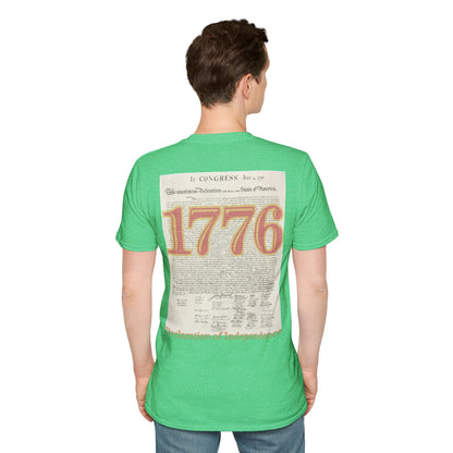 Declaration of Independence Dark colors Unisex T-Shirt by theGreenDragonTavern.shop