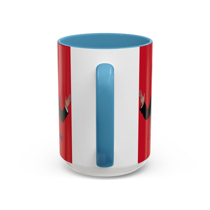 Trump...will be Trump Red Accent Mug by theGreenDragonTavern.shop