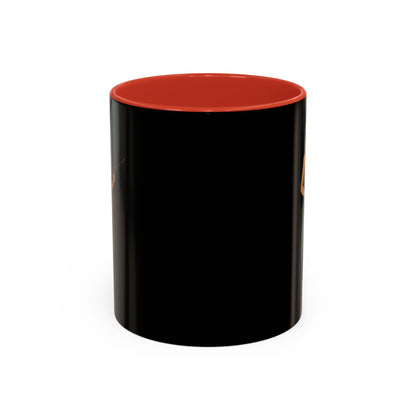 Hula Girl Packin' Heat Black Accent Mug by theGreenDragonTavern.shop