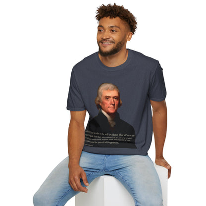 We hold these truths to be self-evident Dark colors Unisex T-Shirt by theGreenDragonTavern.shop