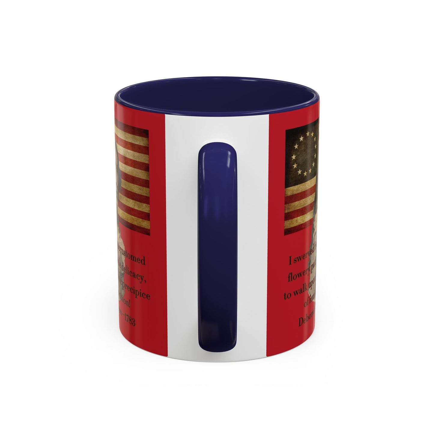 Deborah Sampson, America's Mulan Red Accent Mug by theGreenDragonTavern.shop