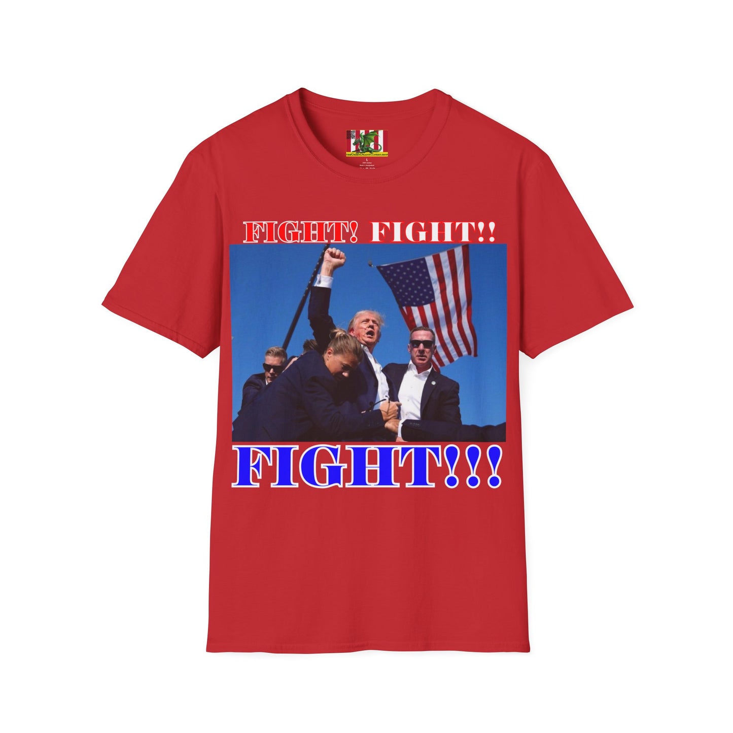 FIGHT! FIGHT!! FIGHT!!! Light colors Unisex T-Shirt by theGreenDragonTavern.shop