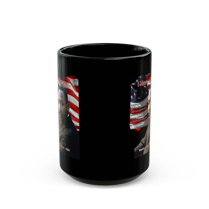 "I Have a Dream" MLKJr Black Mug by theGreenDragonTavern.shop