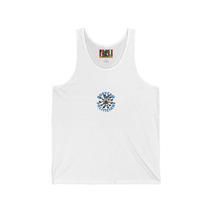 2-sided, Bodycam the Politicians Cameras Unisex Jersey Tank Top by theGreenDragonTavern.shop