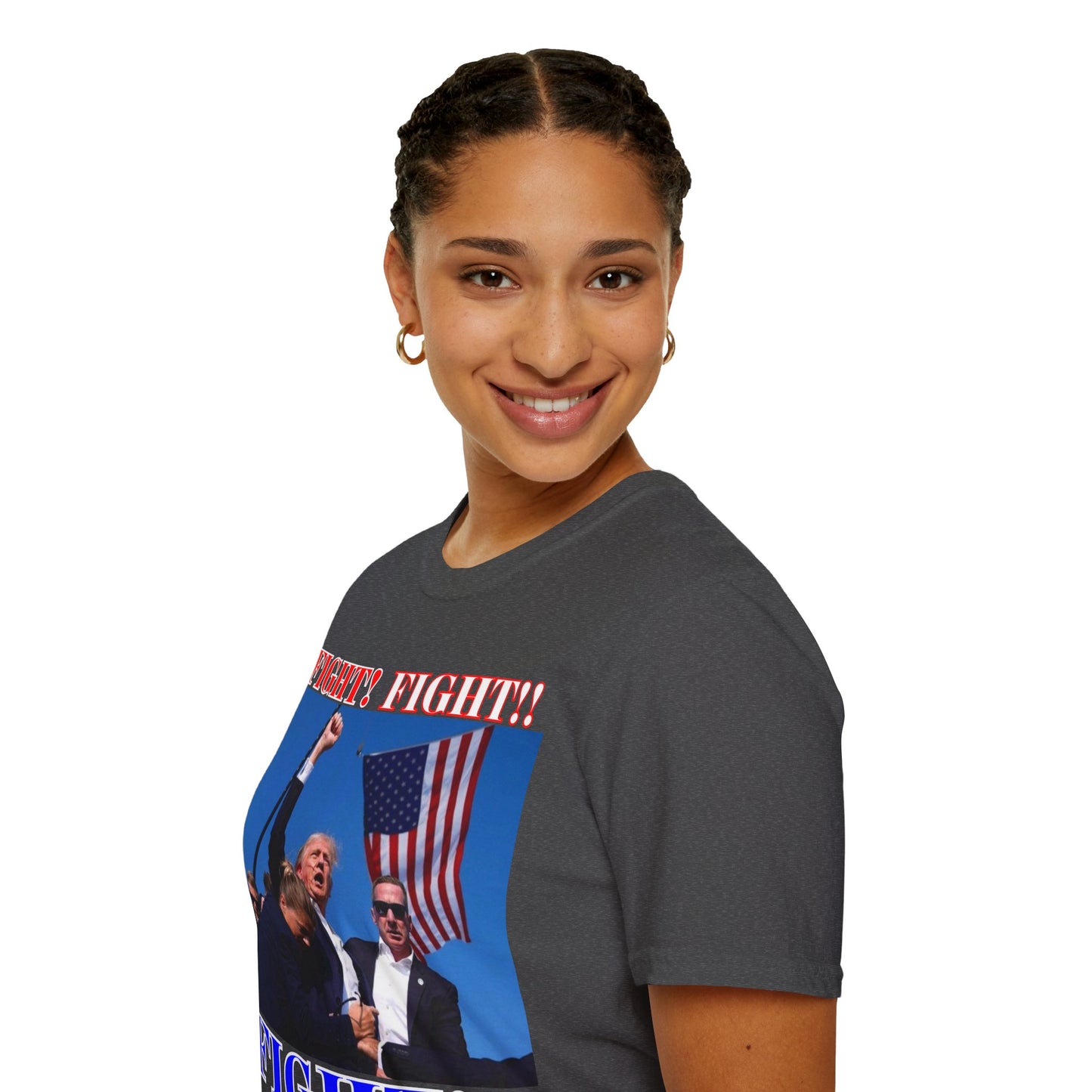 FIGHT! FIGHT!! FIGHT!!! Dark colors Unisex T-Shirt by theGreenDragonTavern.shop