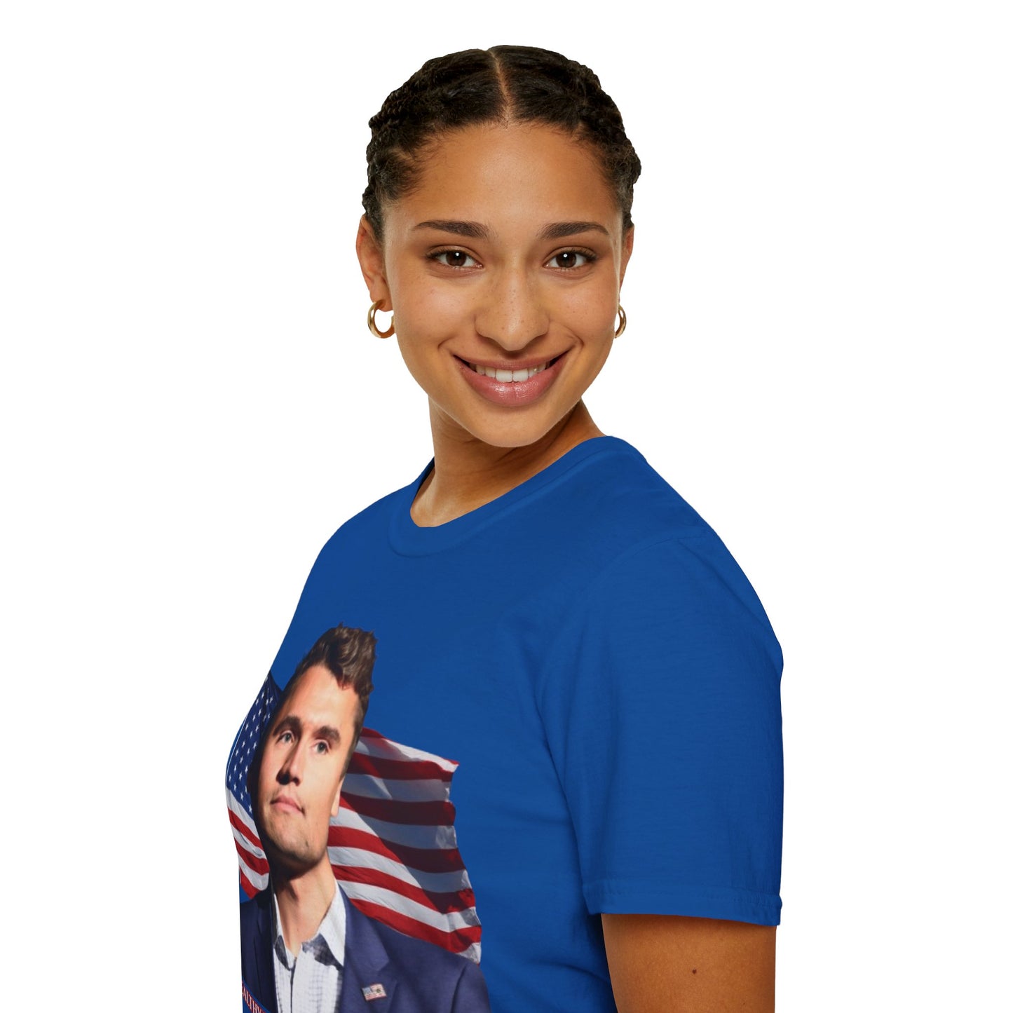 Charlie Kirk, Healthy Debate Dark colors Unisex T-Shirt by theGreenDragonTavern.shop