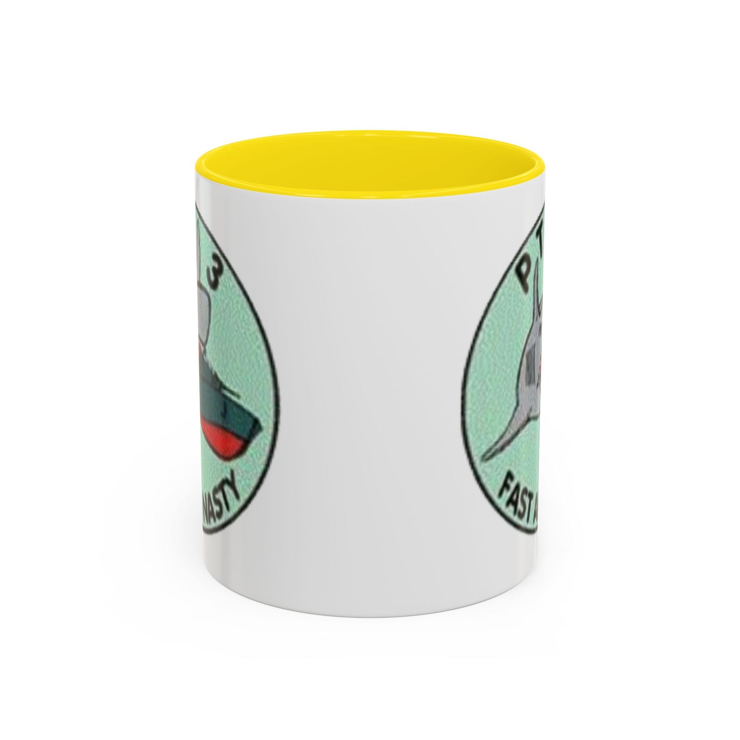 DNASM PTF-3 White Accent Mug by theGreenDragonTavern.shop
