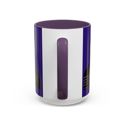We hold these truths to be self-evident Dark Purple Accent Mug by theGreenDragonTavern.shop