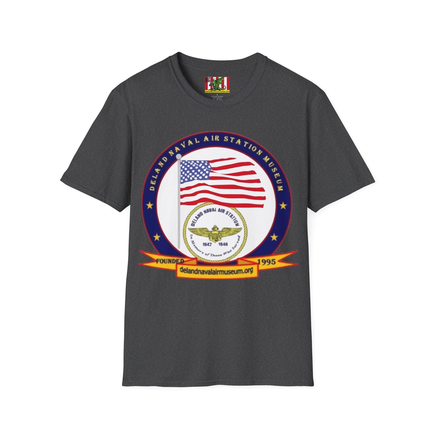 DeLand Naval Air Station Museum Darker Colors Unisex T-Shirt by theGreenDragonTavern.shop