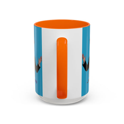 Trump...will be Trump Turquoise Accent Mug by theGreenDragonTavern.shop