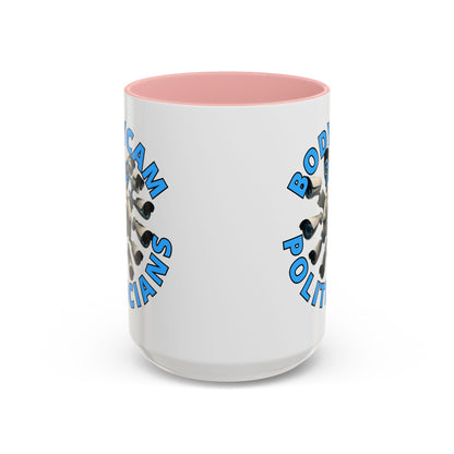 Bodycam the Politicians Cameras White Accent Mug by theGreenDragonTavern.shop
