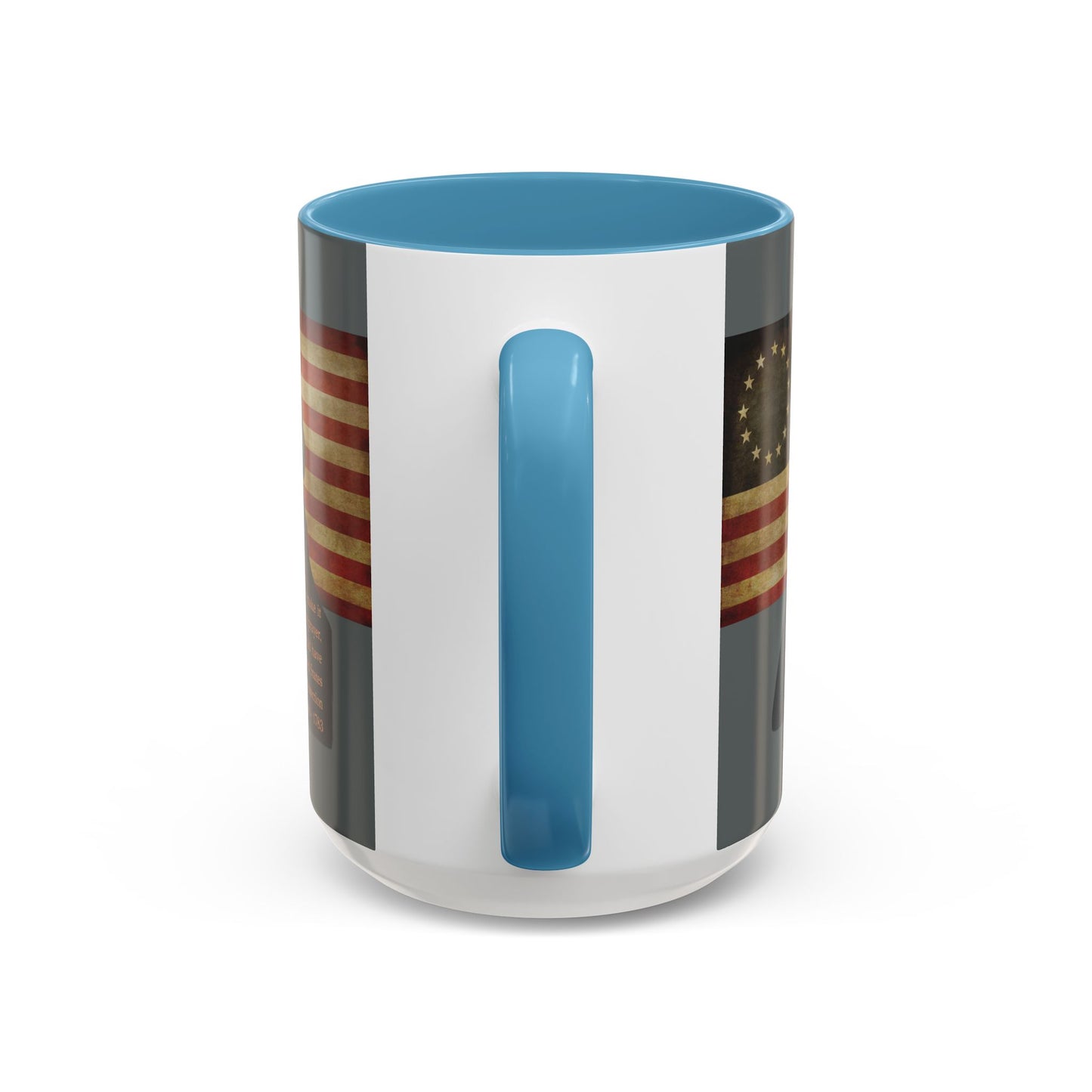 Washington's Earnest Prayer Grey Accent Mug by theGreenDragonTavern.shop