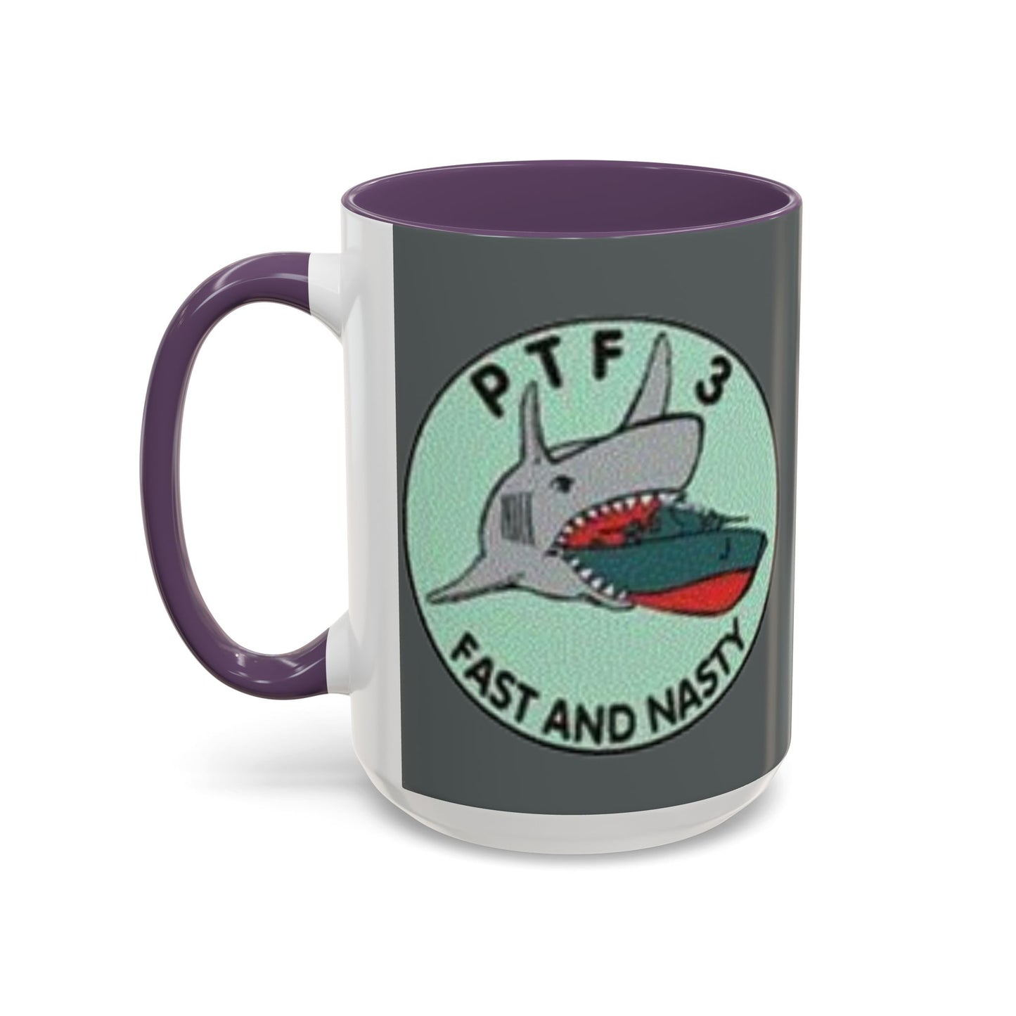 DNASM PTF-3 Grey Accent Mug by theGreenDragonTavern.shop