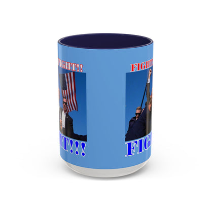 FIGHT! FIGHT!! FIGHT!!! Accent Mug by theGreenDragonTavern.shop