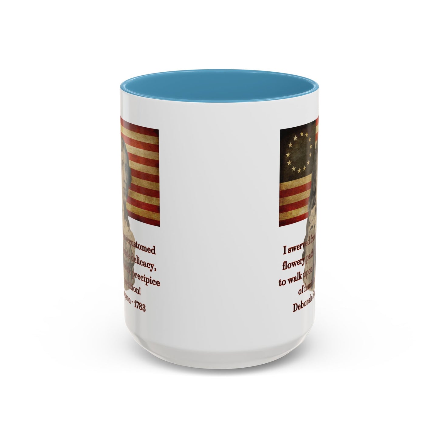 Deborah Sampson, America's Mulan White Accent Mug by theGreenDragonTavern.shop