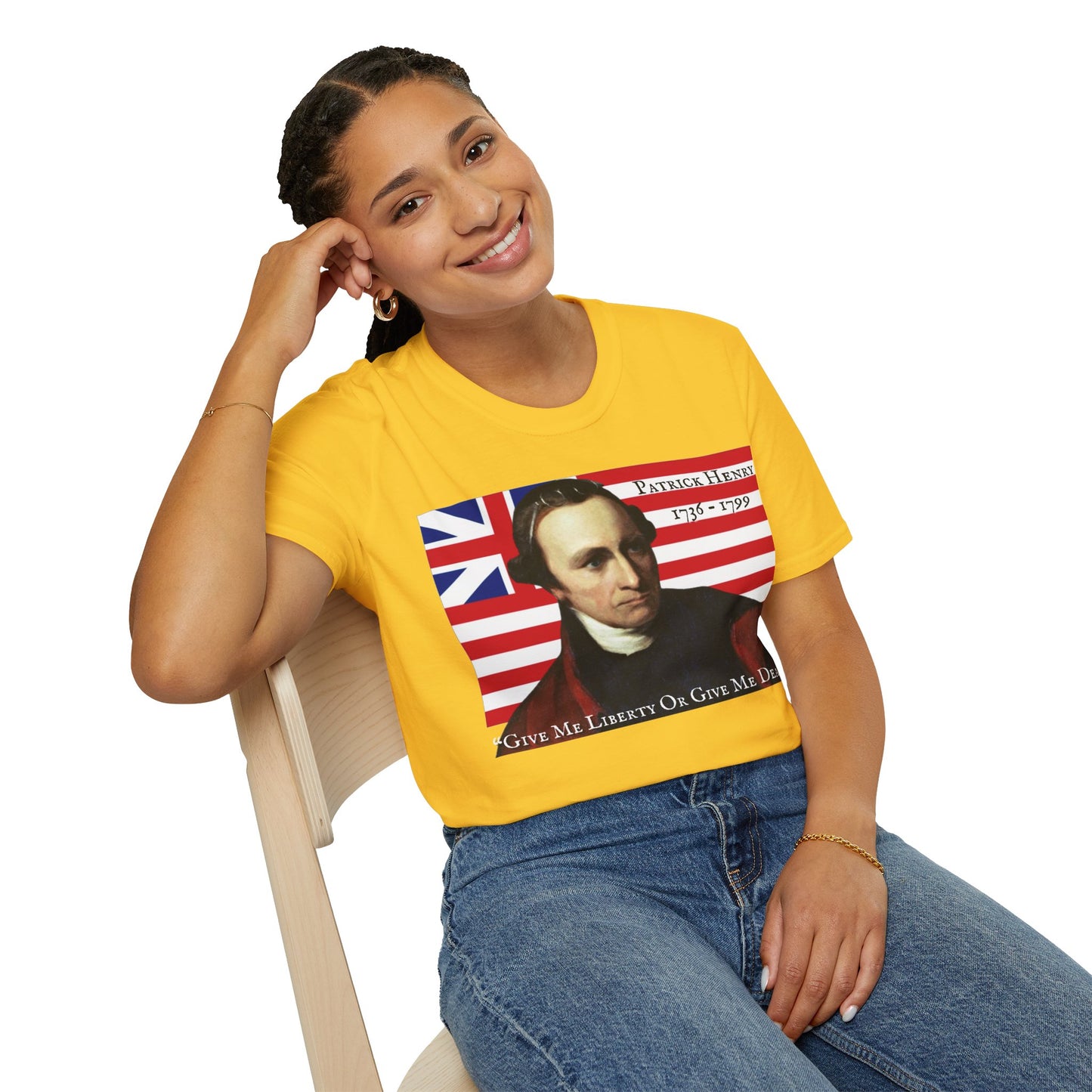 Patrick Henry LTcolors Unisex T-Shirt by theGreenDragonTavern.shop