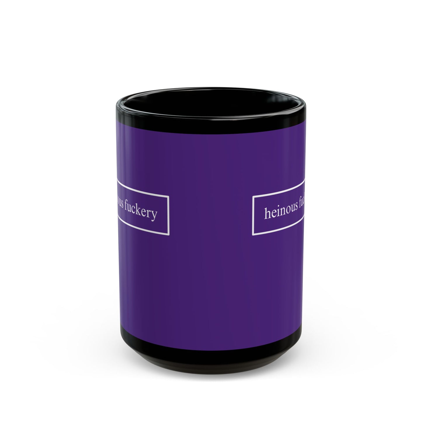 Heinous Fuckery Dark Purple Mug by theGreenDragonTavern.shop