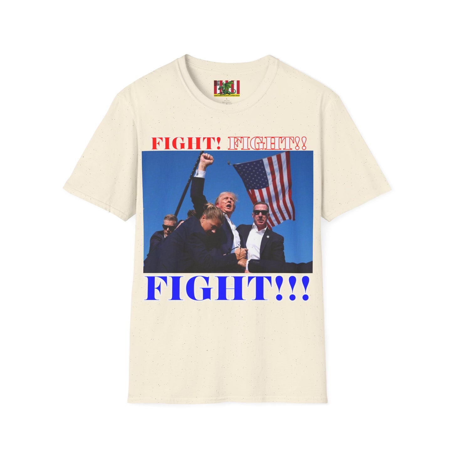 FIGHT! FIGHT!! FIGHT!!! Light colors Unisex T-Shirt by theGreenDragonTavern.shop
