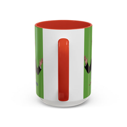 Trump...will be Trump Green Accent Mug by theGreenDragonTavern.shop