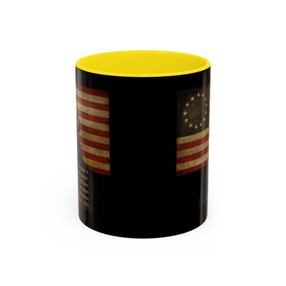 Washington's Earnest Prayer Black Accent Mug by theGreenDragonTavern.shop