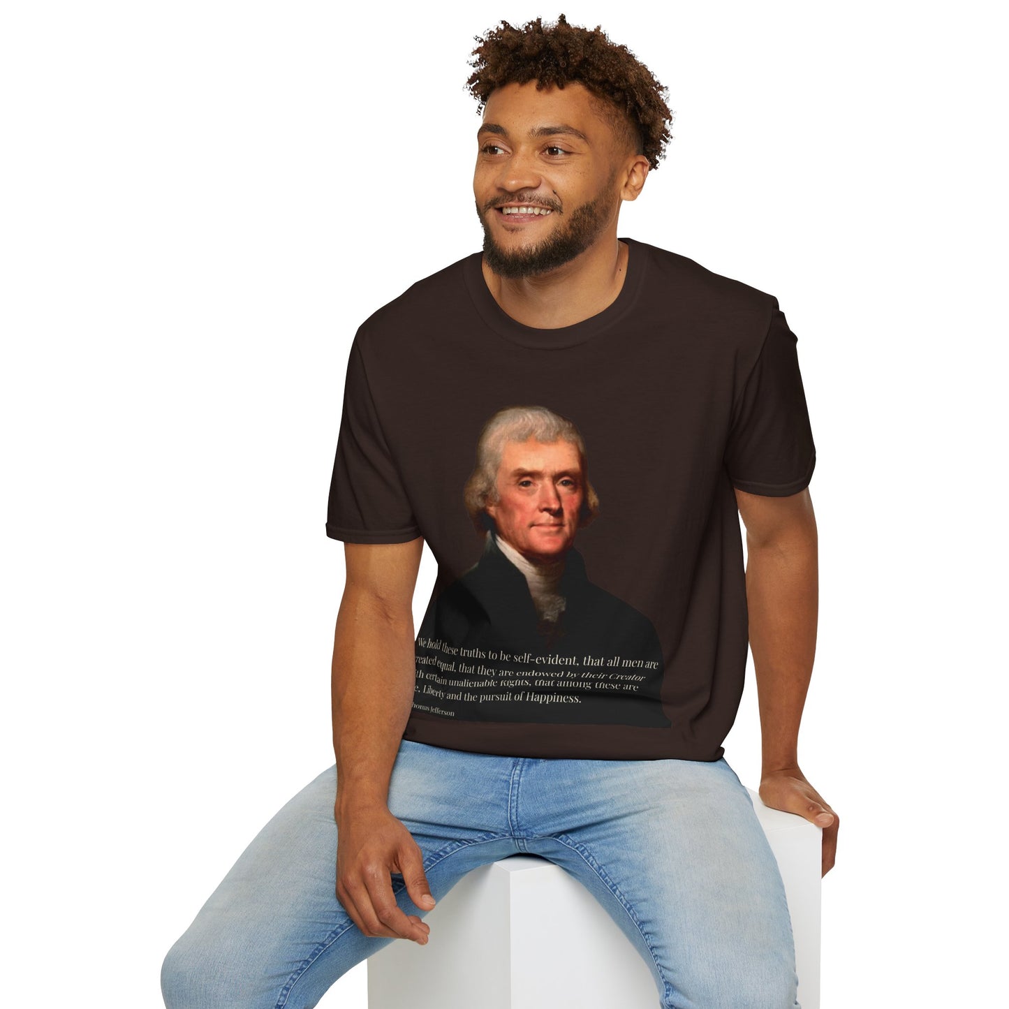 We hold these truths to be self-evident Dark colors Unisex T-Shirt by theGreenDragonTavern.shop