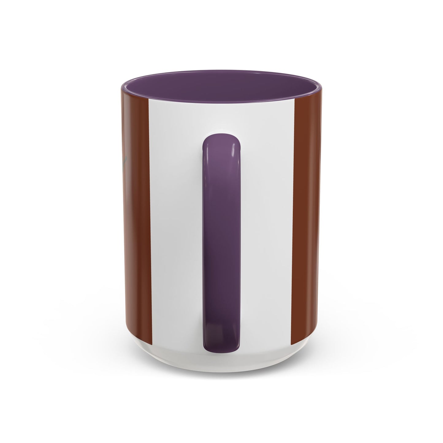 Hula Girl Packin' Heat Brown Accent Mug by theGreenDragonTavern.shop