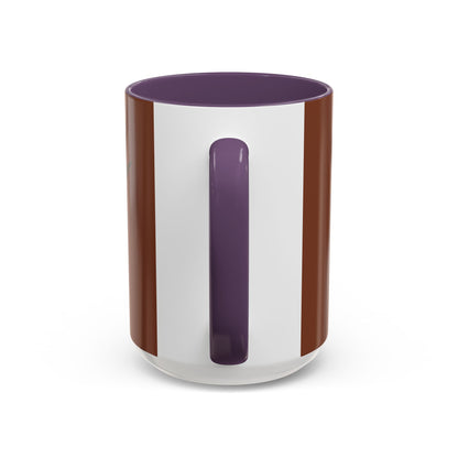 Hula Girl Packin' Heat Brown Accent Mug by theGreenDragonTavern.shop