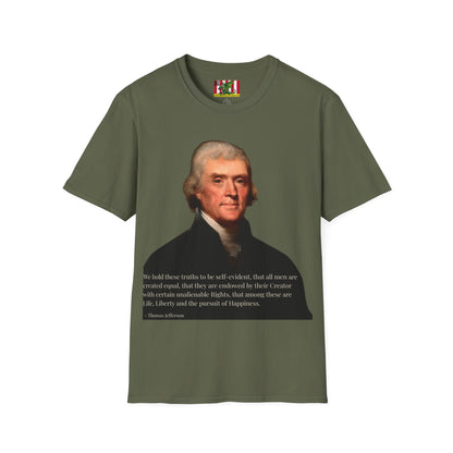 We hold these truths to be self-evident Dark colors Unisex T-Shirt by theGreenDragonTavern.shop