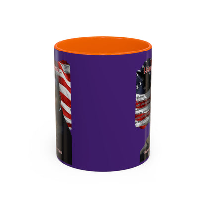 "I Have a Dream" MLKJr Purple Accent Mug by theGreenDragonTavern.shop