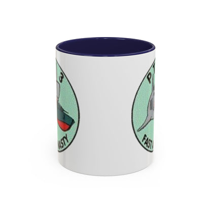 DNASM PTF-3 White Accent Mug by theGreenDragonTavern.shop
