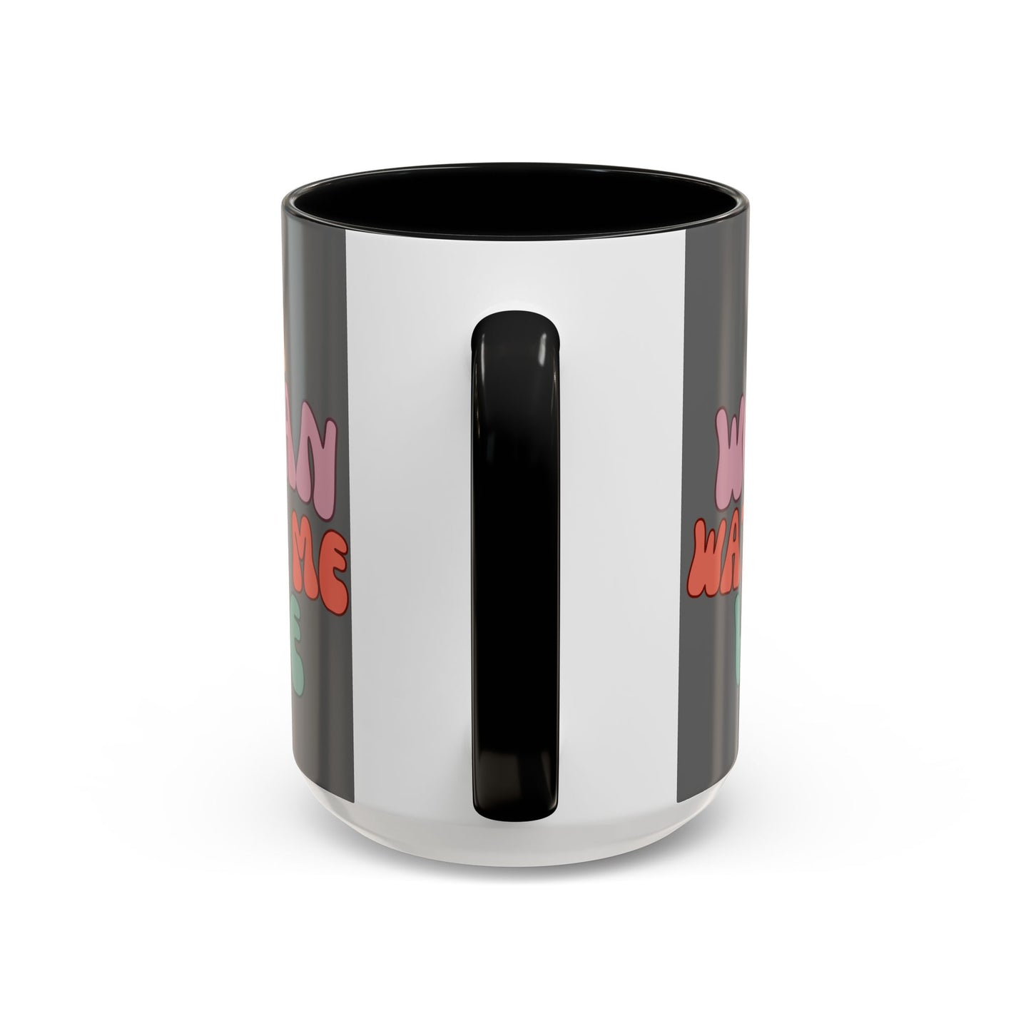 I Am Woman Watch Me Vote Grey Accent Mug by theGreenDragonTavern.shop