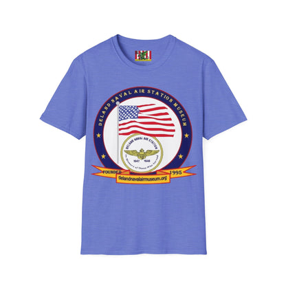 DeLand Naval Air Station Museum Lighter Colors Unisex T-Shirt by theGreenDragonTavern.shop